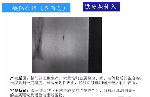 鋼廠質量異議板帶鋼常見缺陷圖譜